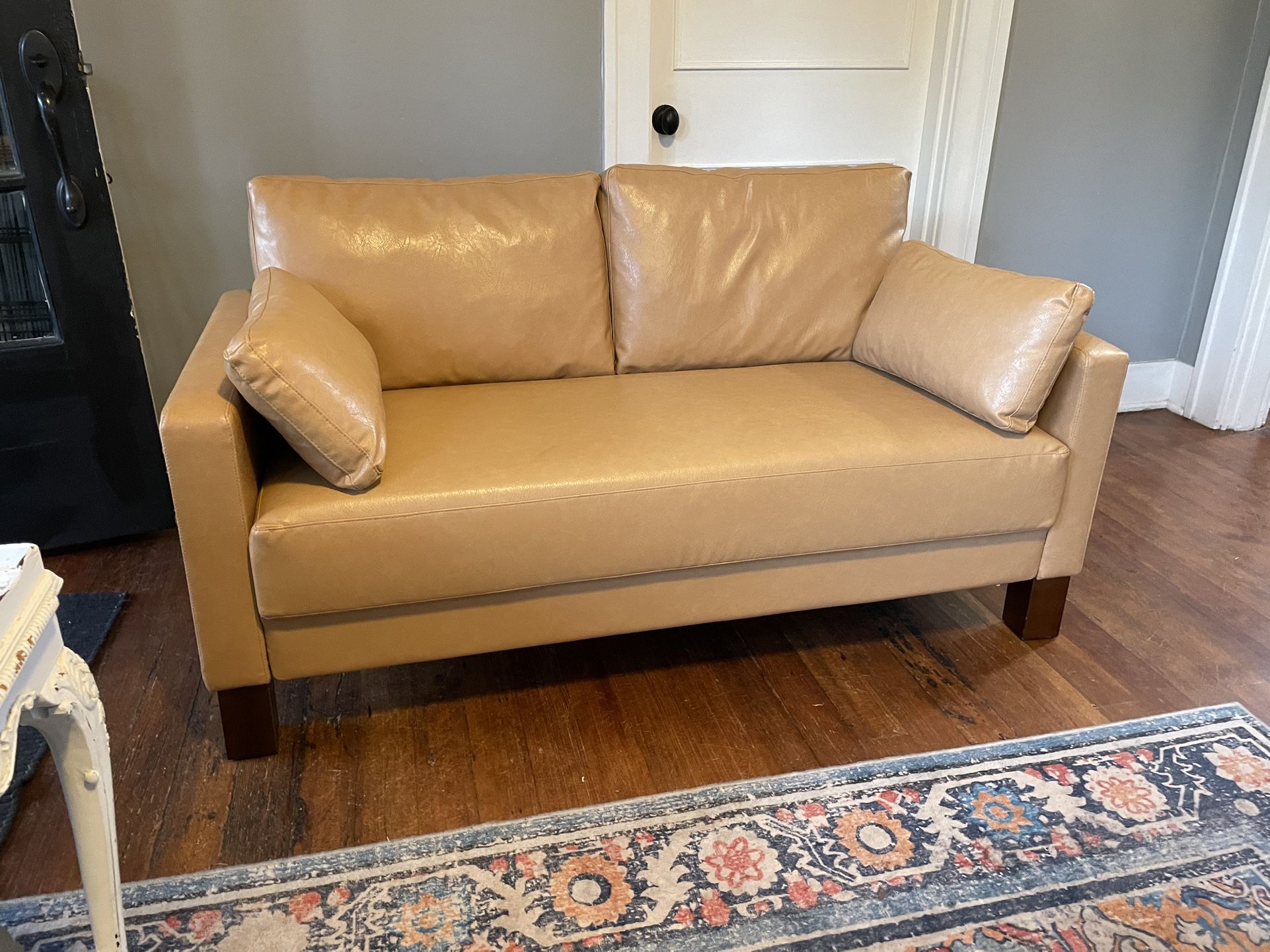 Tan Loveseat