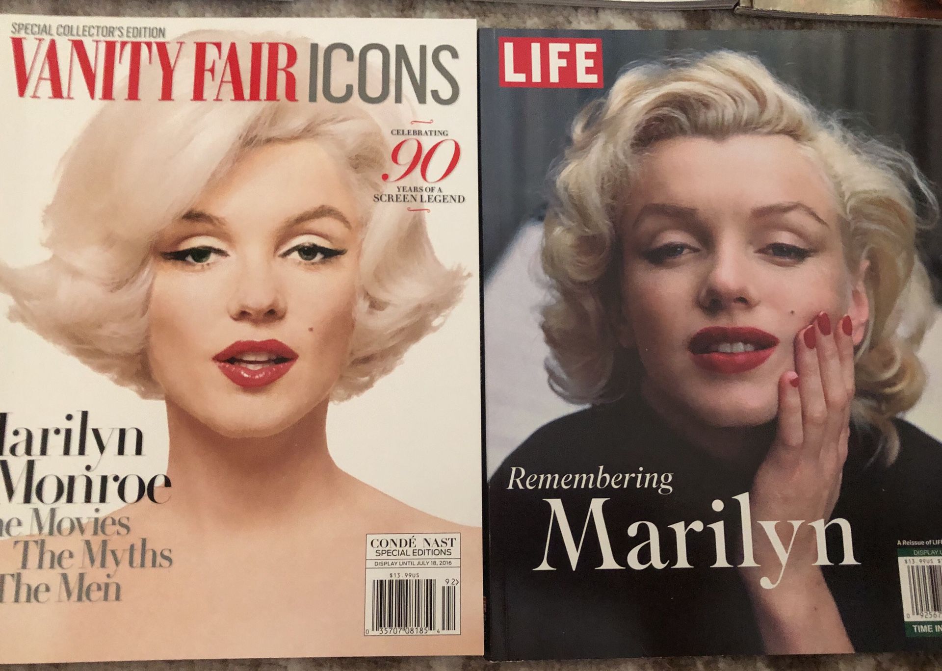 Marilyn Monroe Collector Magazines