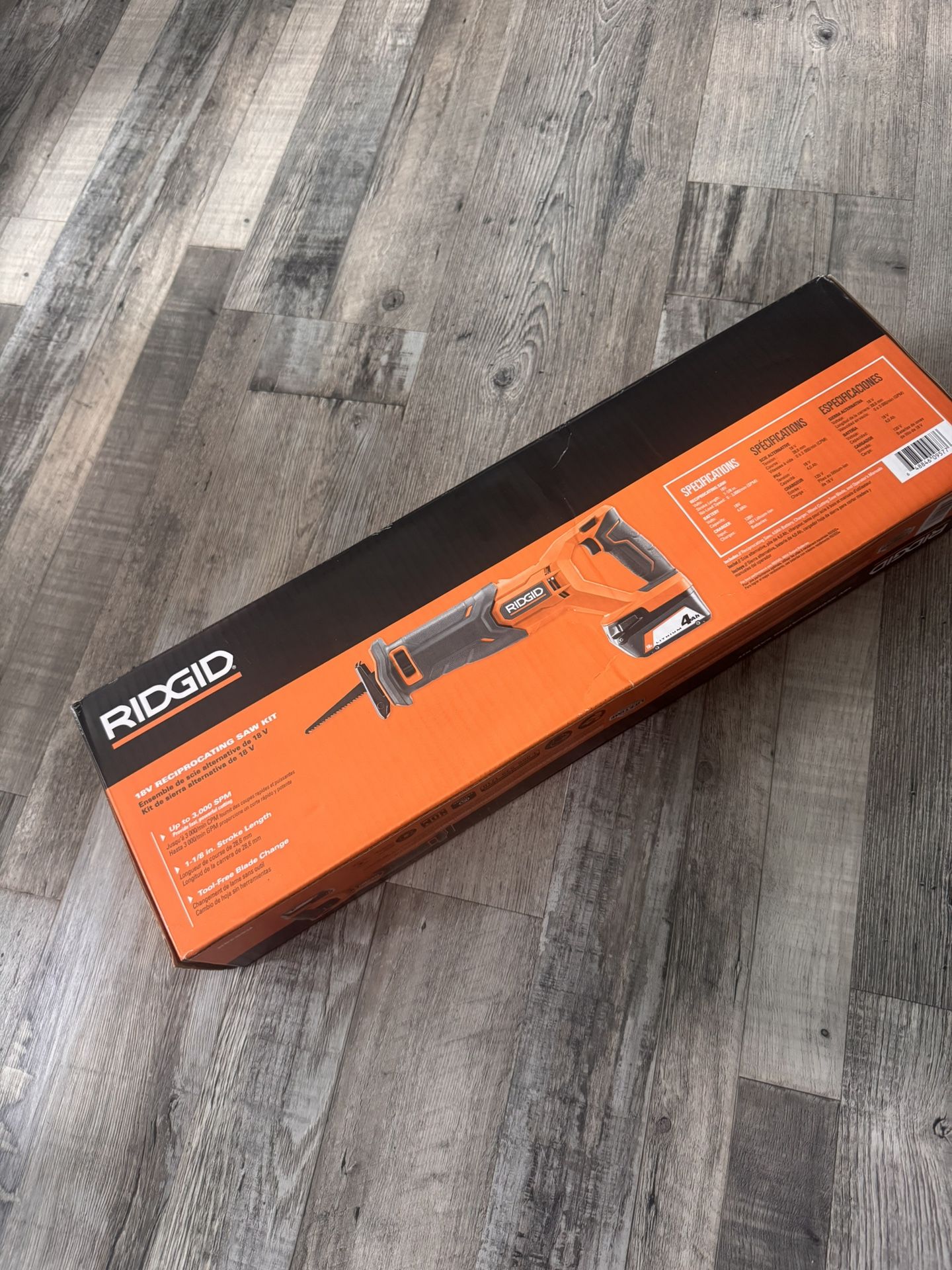 Ridgid Hand Saw Combo New 