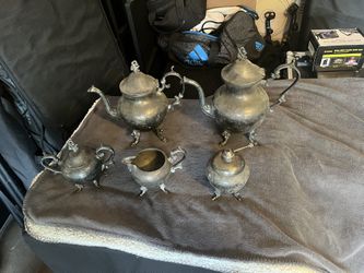 Vintage Silver Plated Tea Set