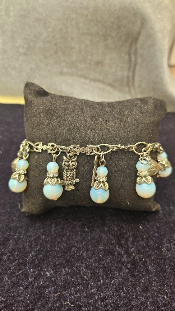 Opalite Charm Bracelet