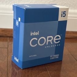 Intel i5-13600k CPU (Brand New)