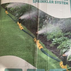Gejrio Above Ground Irrigation Garden Sprinkler System