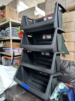 Husky Stackable Storage Bins 