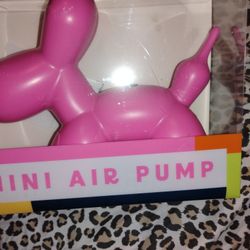 Mini air pump pink puppy design new