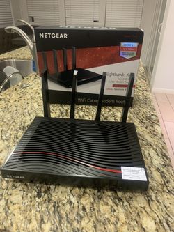 NetGear Nighthawk X4S AC3200 WiFi Cable Modem Router