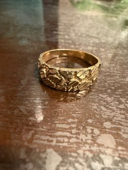 10K nugget ring
