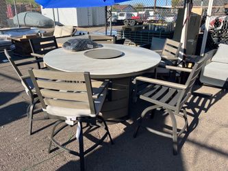 Nicole 7- Piece High Top Patio Set