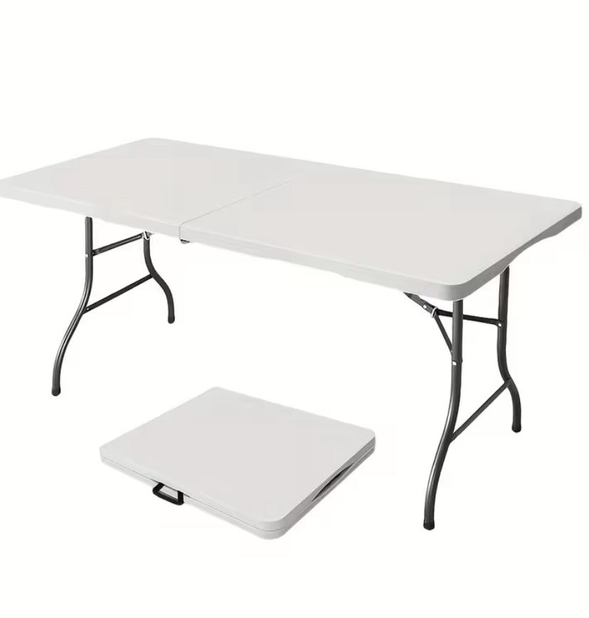 6 FT- Portable Folding Table