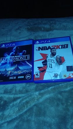 Star wars battle front 2 Ps4 2x games