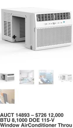 New Window AC 12000btu