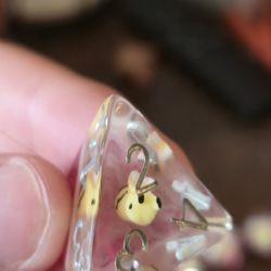 DnD Pink Bee Dice