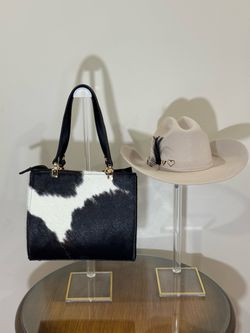 NEW hand crafted cow-hide Leather tote bag