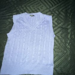 Blue Sweater Vest