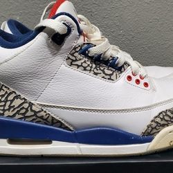 Jordan 3 True Blue 