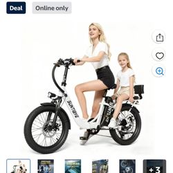 Folding Electric Bike for Adults and Teens 1000W 28MPH 48V/15AH Ebike UL 2849 US