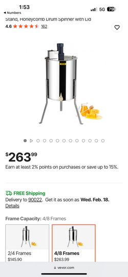 Electric Honey Extractor