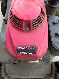 Honda hrc 216 comercial