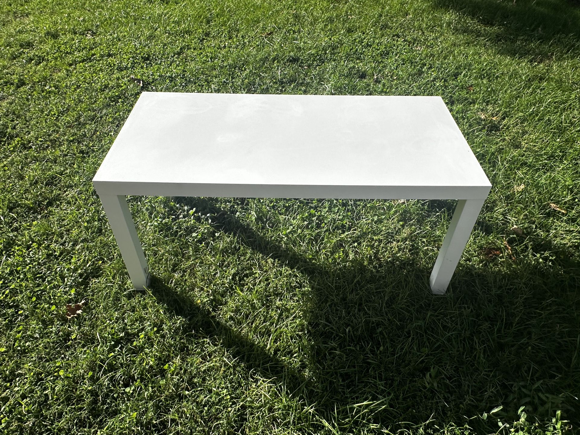 White Table