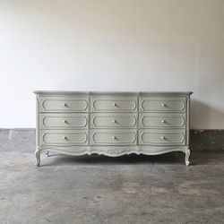 Vintage Green Dresser 