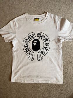 chrome x bape tshirt