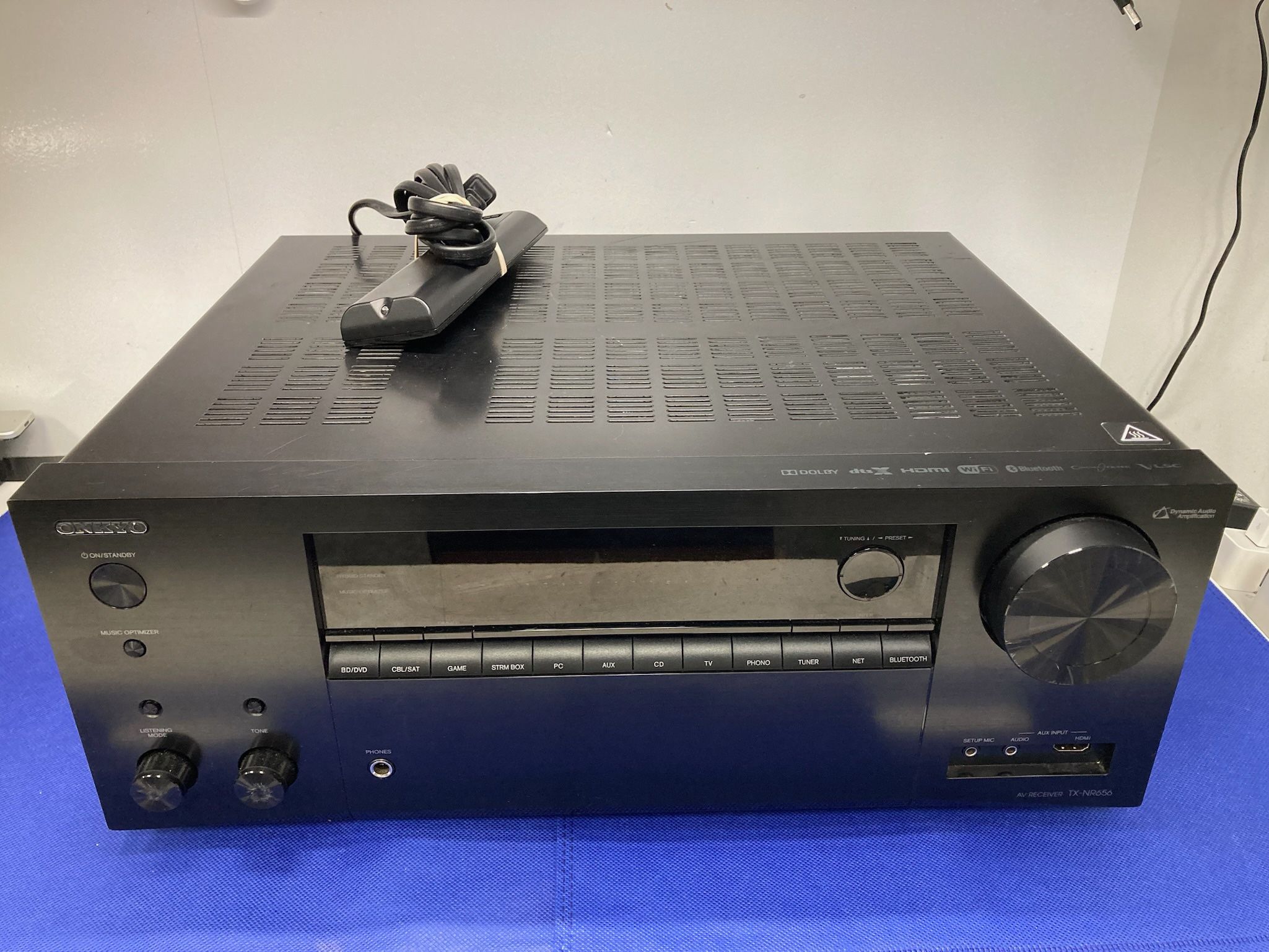 Onkyo TX-NR656 7.2 Channel Network Home Audio and Video Receiver