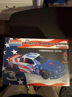Vintage Monogram 1996 Dale Earnhardt #3 Atlanta Olympic Games 1:24 Model Kit