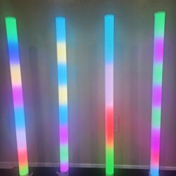 Eliminator Lighting LED BP TUBES 4 Pack w 4x LED Battery Powered Light Tubes