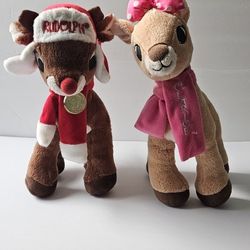 Rudolph The Red-Nosed Reindeer Plush Set 