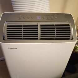 Toshiba Dual Inverter Heating And Cooling High Efficiency Portable AC