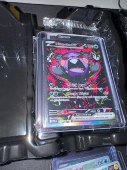 Morpeko ex 117/084 Pitch Black Special Illustration Rare English Near Mint