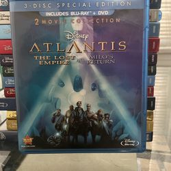 Disney Atlantis 3-disc Special Edition movie set