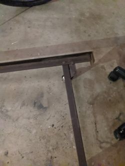 Queen Size Metal Bed Railings Very Heavy Duty 