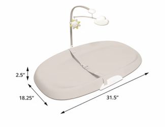 Changuing pad cushioned