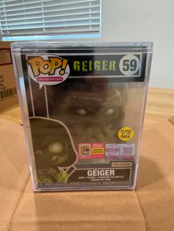 SDCC 2026 Funko Pop 59 Geiger GitD Glow in the Dark Exclusive Figure LE1000