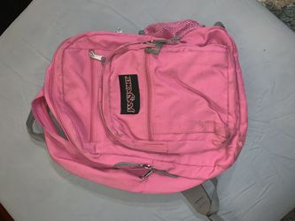 Pink Jansport Backpack