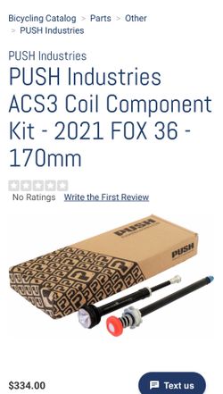 PUSH Industries ACS3 Coil Component Kit - 2021 FOX 36 - 170mm