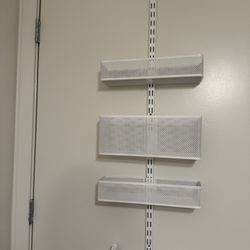 Elfa Mesh Over The Door Rack