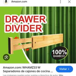 Drawer Divider (4 Pack)17"-22" Inch
