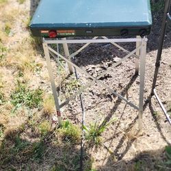 Coleman Electronic Start Stove Vintage Stand