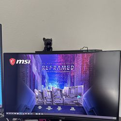 27in Curved Monitor 