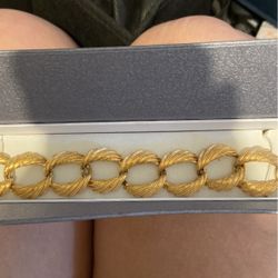 Napier Vintage Gold Bracelet