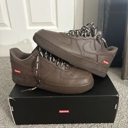 Nike Air force 1 Supreme Baroque Brow 