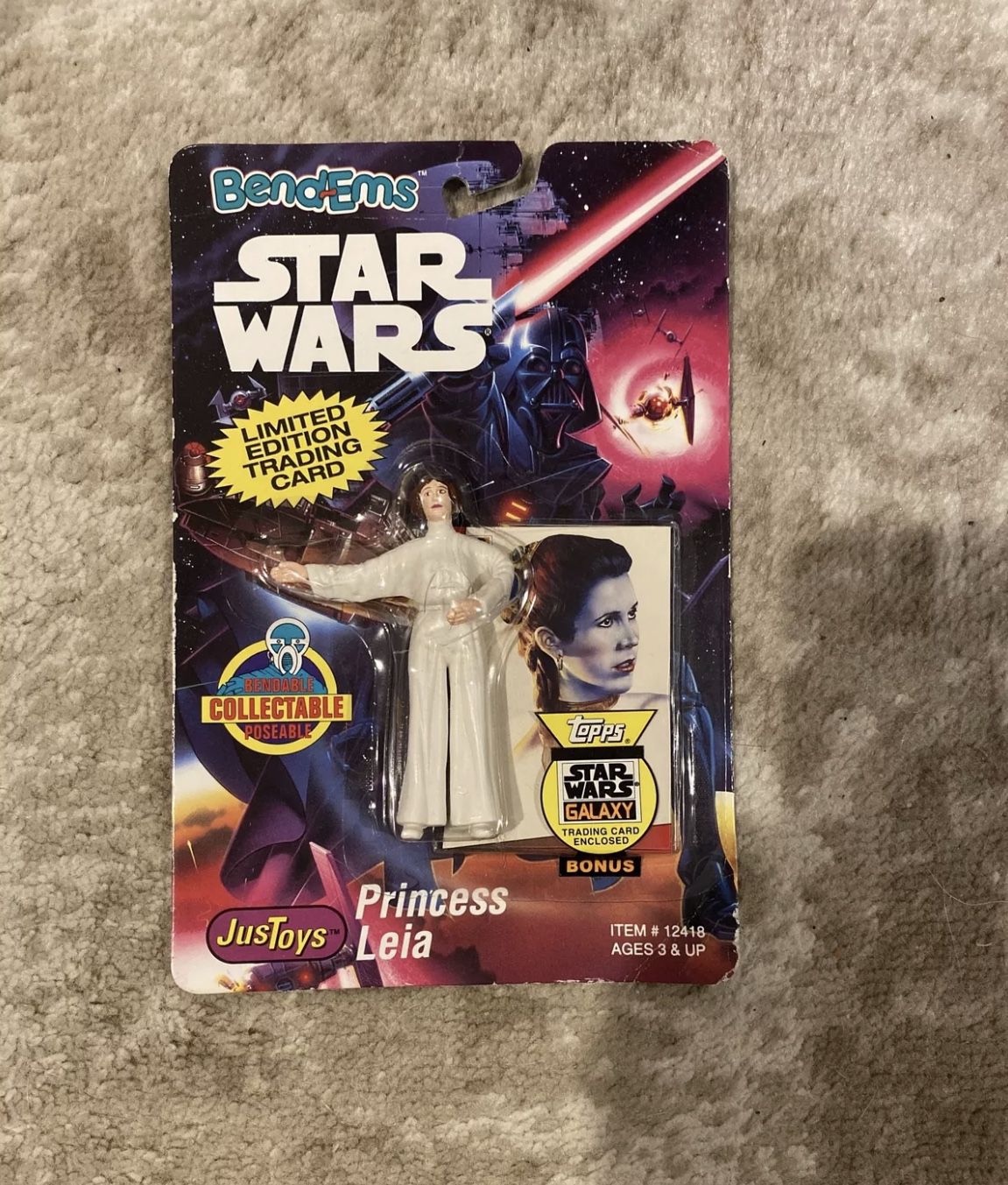 Star Wars Bend-Ems Princess Leia Figure
