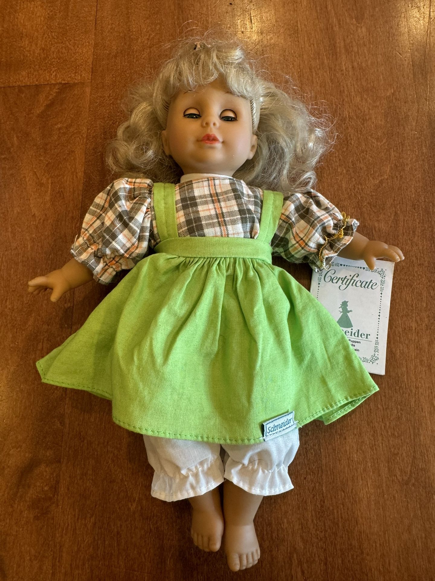 New Schneider Doll From Germany Shipping Available