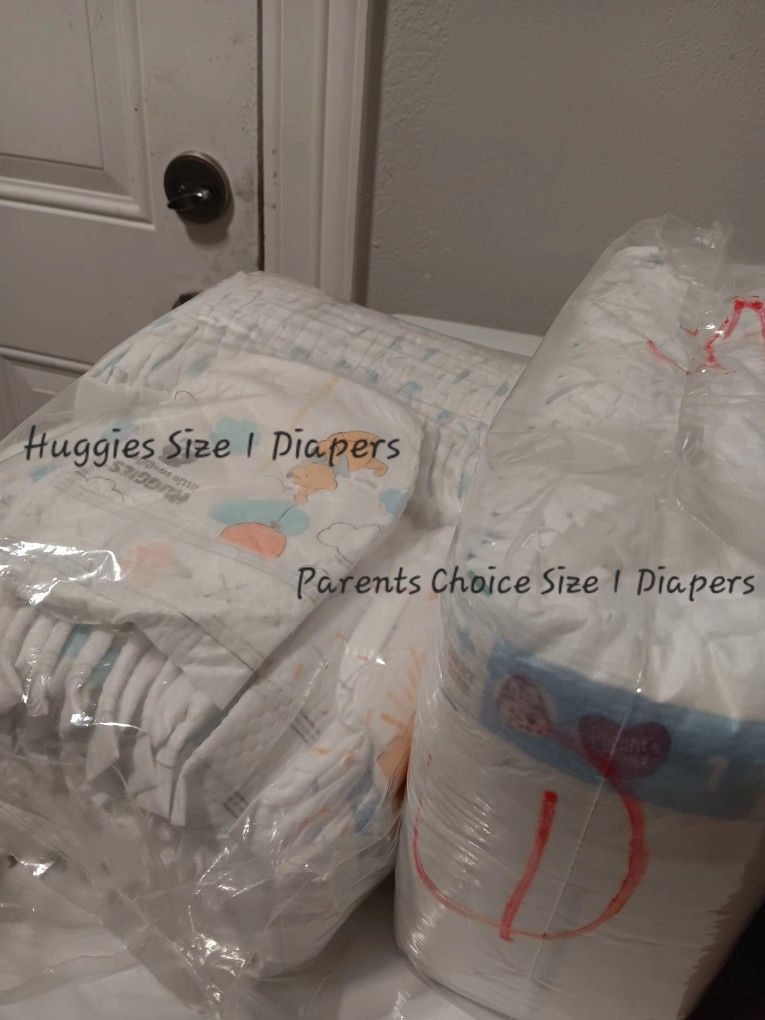 Preemie-Sized/New Born Clothing + Diapers