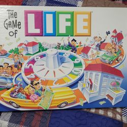 The Game Of LIFE Board Game/Used Twice