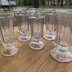 Mismatched Small Sundae Glasses
