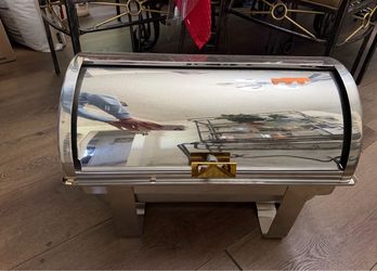 Stainless Steel Roll Top Chafing Dish