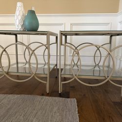 Two Beautiful Side Or Accent Tables 